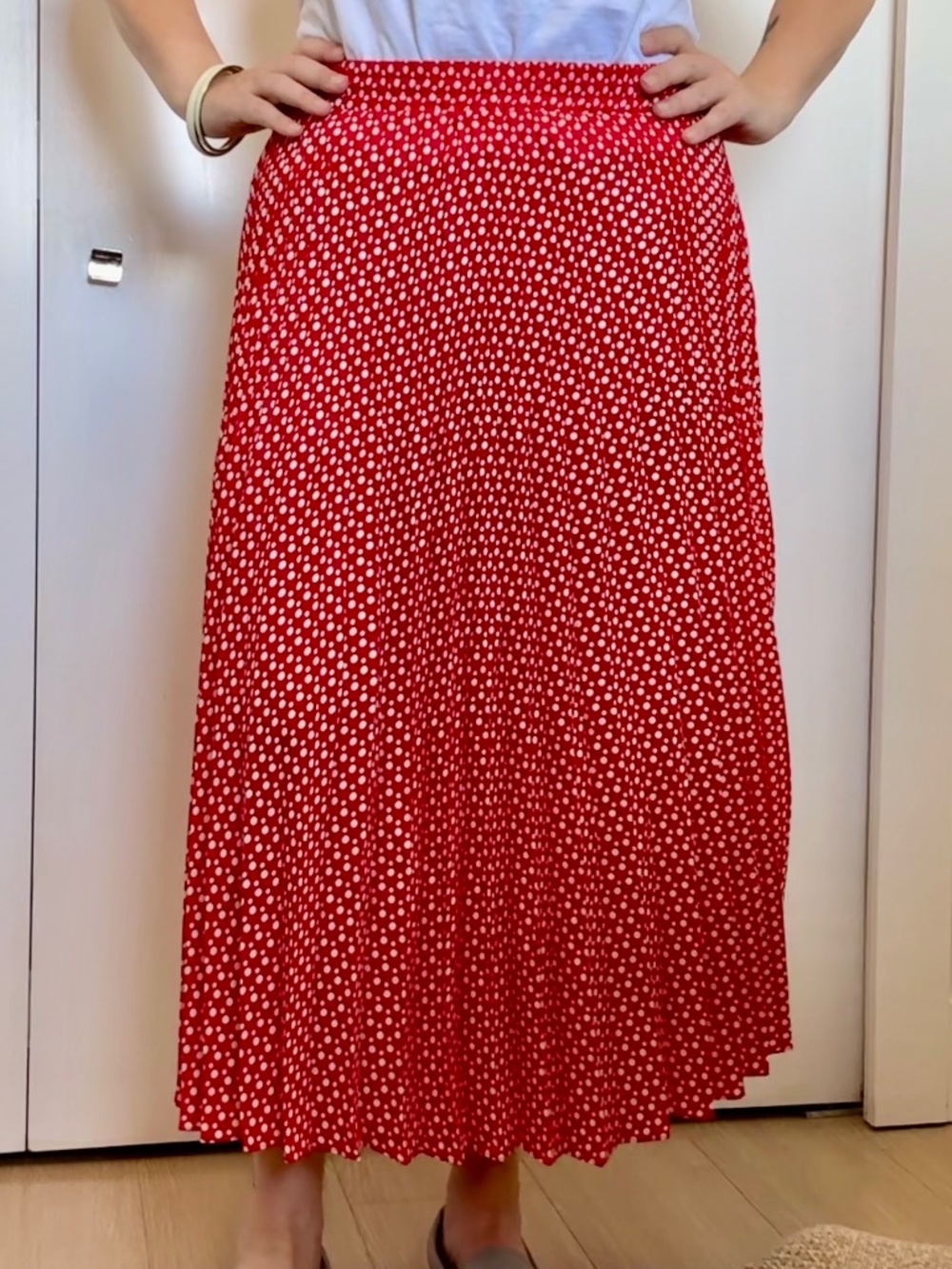 Beautiful polka dot skirt